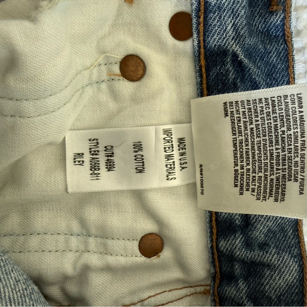 AGOLDE Premium Riley Cropped Straight Jean - Picture 7 of 7